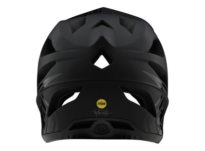 Troy Lee Designs Stage Full Face Helmet with MIPS - Stealth - Midnight-Black