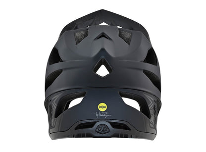 Troy Lee Designs Stage MIPS Full Face Helmet - Stealth - Black - 2019