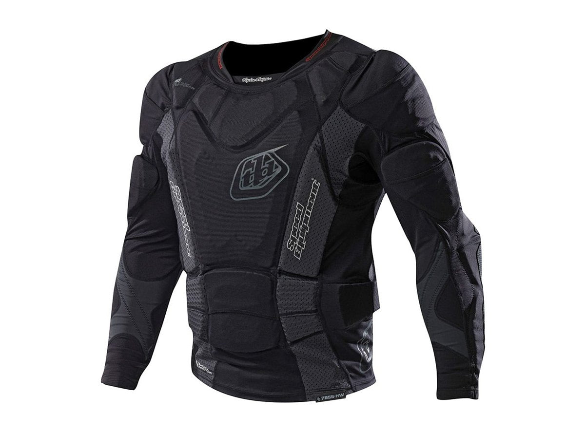 Troy Lee Designs UPL7855-HW Long Sleeve Shirt - Youth - Black Black Medium 