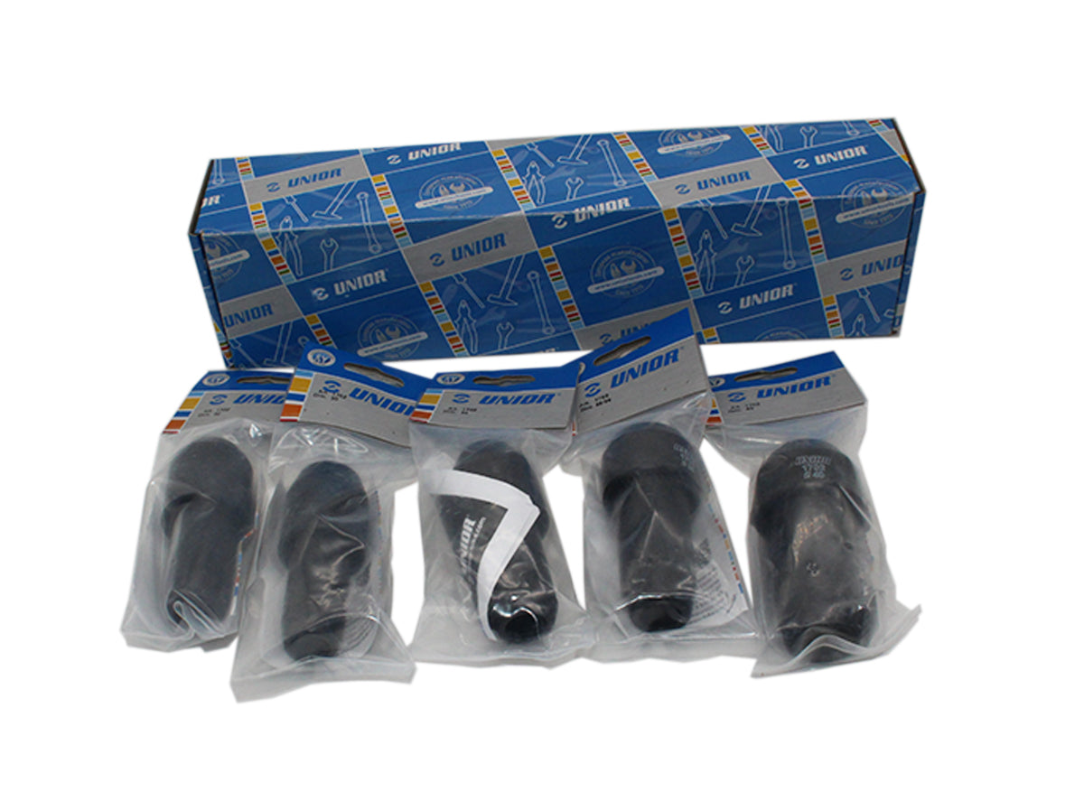 Unior Suspension Fork Seal Driver Bundle - Black Black Set - 30,32,34,35/36,40 