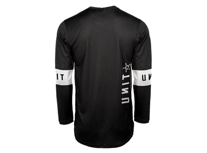 Unit Soul Long Sleeve MX Jersey - Slim Fit - Black-White