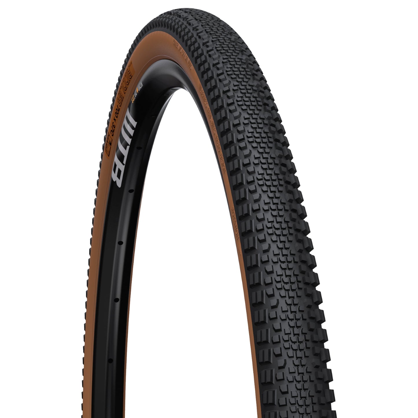 WTB Riddler TCS Light Fast Rolling 700c Folding Cyclocross Tire - Skin Sidewall Black - Skin Sidewall 37c 