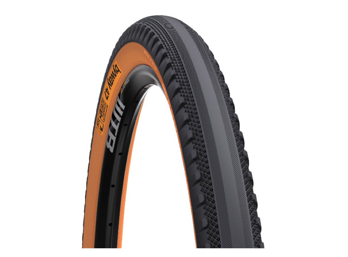 WTB ByWay Road TCS 700c Folding Cyclocross Tire - Black-Tan Black - Tan Wall 34c TCS - Tubeless Compatible System