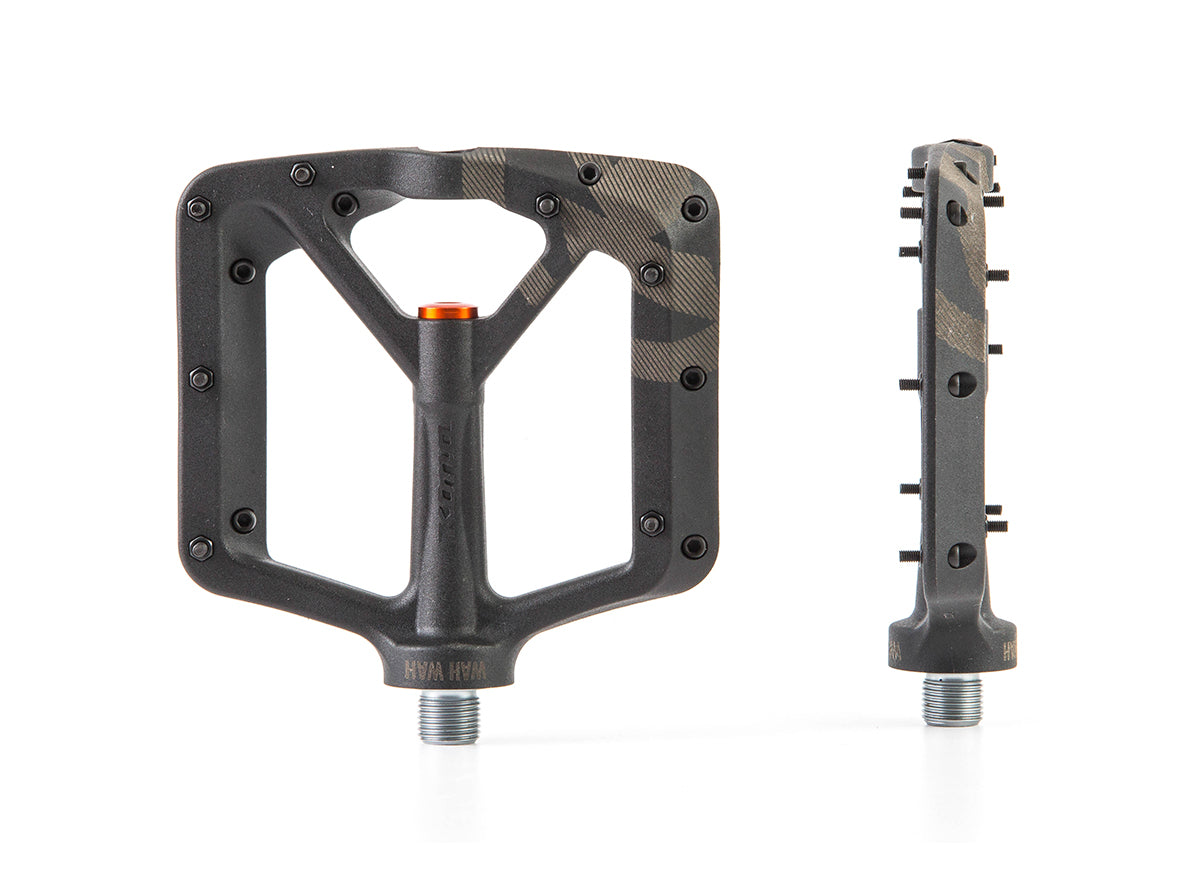 Kona Wah Wah 2 Composite Pedals - Black Black  