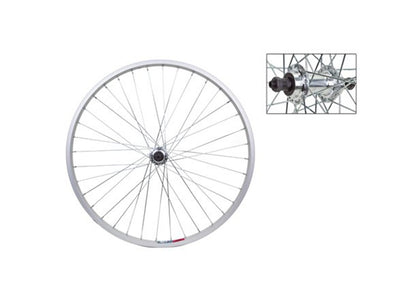 WheelMaster 26" Alloy Single Wall MTB Wheel - Rear - Silver
