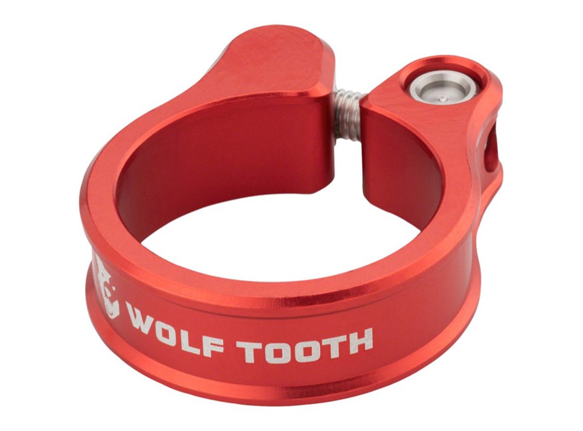 Wolf Tooth Components Seatpost Clamp - Red