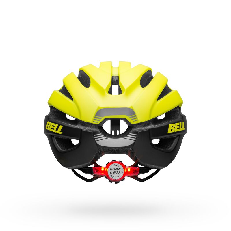 Bell Avenue LED MIPS Road Helmet - Womens - Matt Gloss Hi Viz-Black