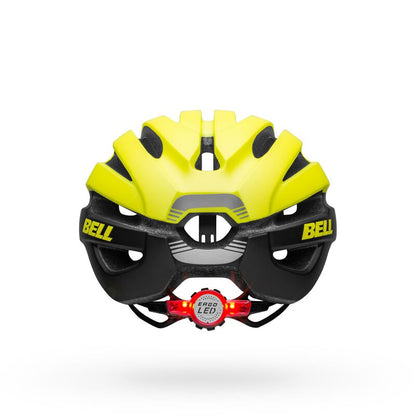 Bell Avenue LED MIPS Road Helmet - Womens - Matt Gloss Hi Viz-Black