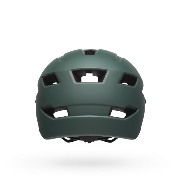 Bell Sidetrack Child Helmet - Matt Dark Green-KTM Orange - 2019