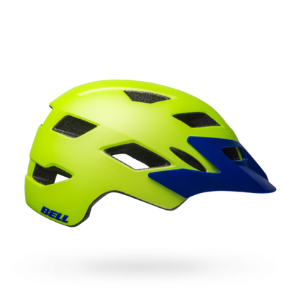 Bell Sidetrack Youth Helmet - Matt Bright Green-Blue - 2020 Matt Bright Green - Blue Universal Youth - 50-57cm 