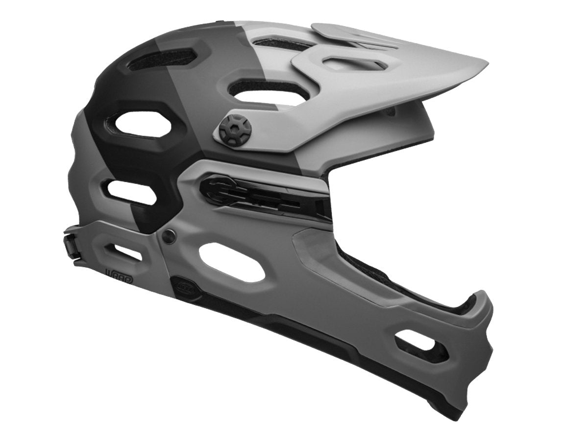 Bell Super 3R MIPS Full Face Helmet - Matt Dark Gray-Gunmetal - 2019 Matt Dark Gray - Gunmetal Small 