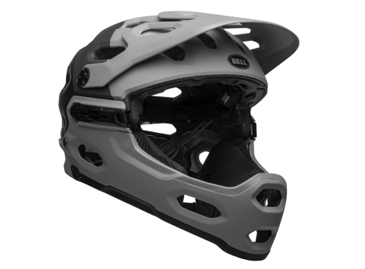 Bell Super 3R MIPS Full Face Helmet - Matt Dark Gray-Gunmetal