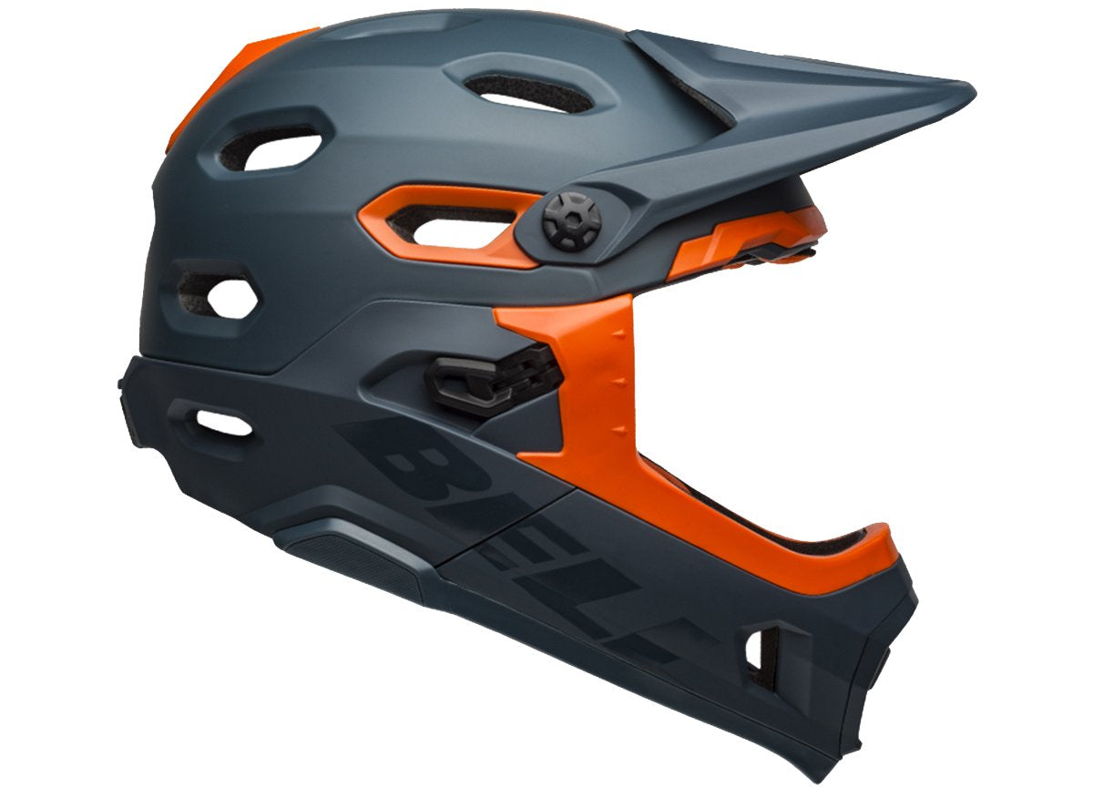 Bell Super DH MIPS Full Face Helmet - Matt Gloss Slate Orange - 2019 Matt Gloss Slate Orange Medium 