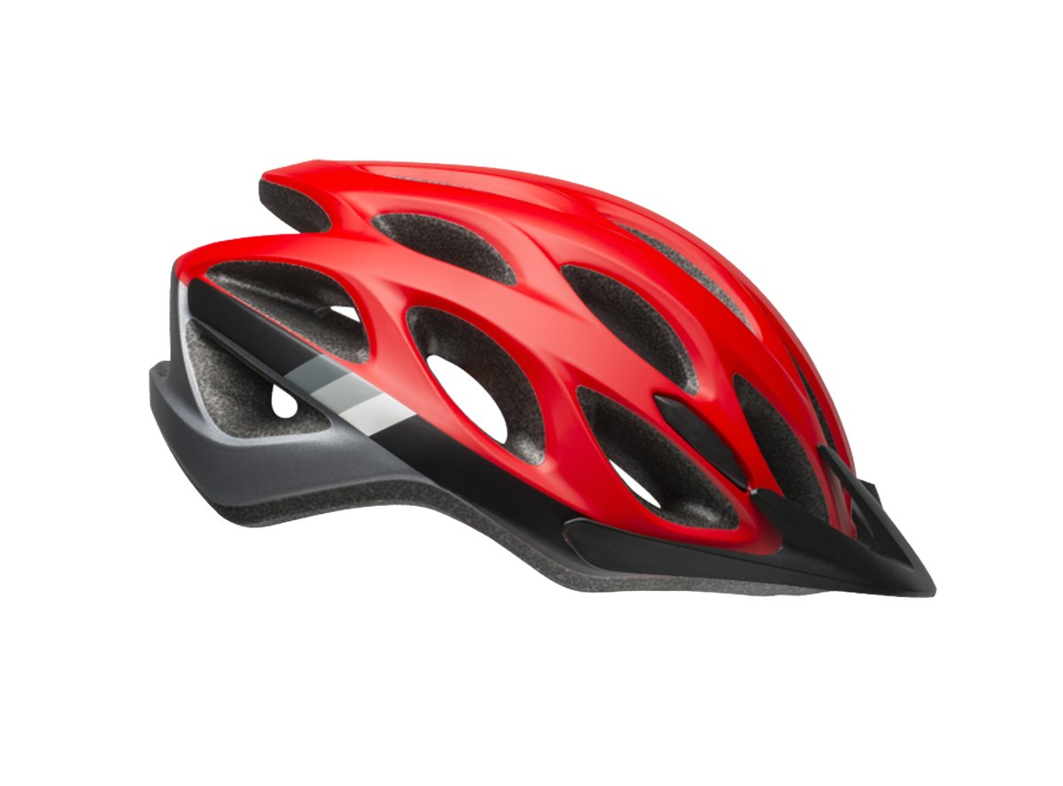 Bell Traverse MTB Helmet - Speed Matt Crimson-Black-Gunmetal - 2019 Speed Matt Crimson - Black - Gunmetal Universal Adult - 54–61cm 
