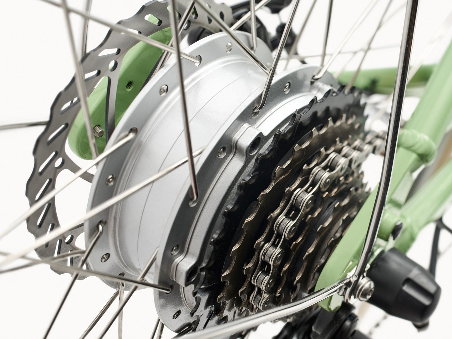 Electra Loft Go! 7D EQ Step-Thru 700c Bike - Matcha Green