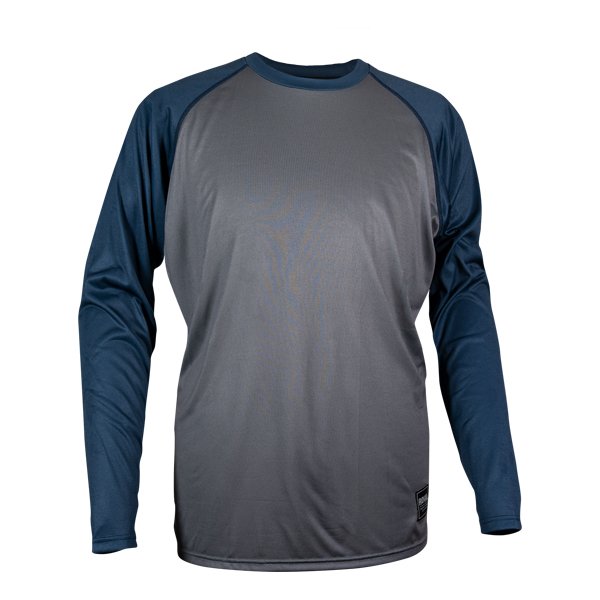 Royal Heritage Long Sleeve Jersey - Midnight Blue-Gray - 2019