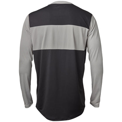 Royal Apex Long Sleeve MTB Jersey - Gray-Black