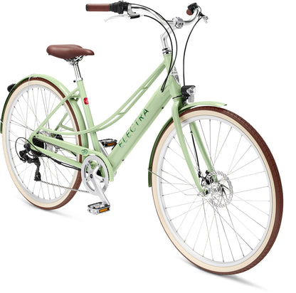 Electra Loft Go! 7D EQ Step-Thru 700c Bike - Matcha Green