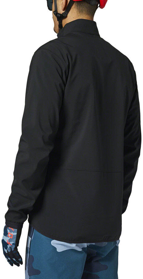 Fox Racing Ranger Fire Cycling Jacket - Black-Blue