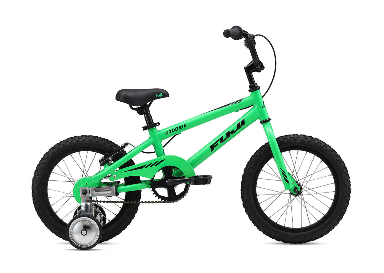 Fuji Rookie 16" Kids Bike - Green