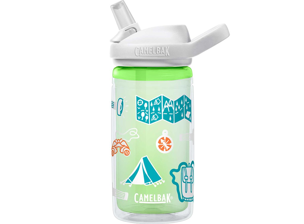 Camelbak eddy+ Kids Insulated Water Bottle - 14oz - Adventure Map - 2020 Adventure Map  