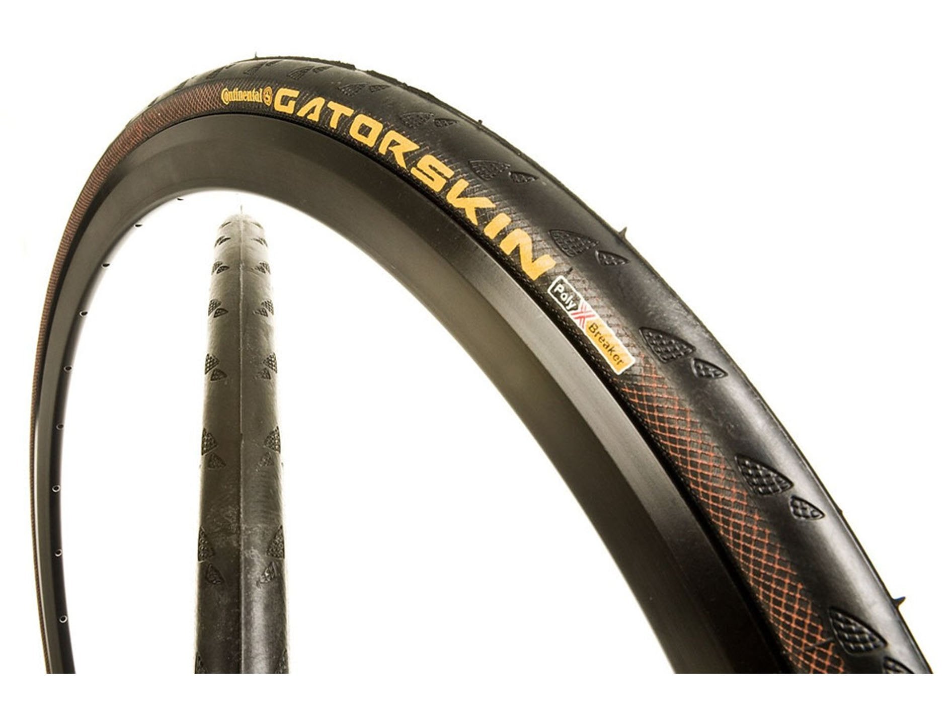 Continental Gatorskin 700c Wire Road Tire - Black Black 32c 