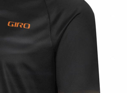 Giro Roust Short Sleeve MTB Jersey - Black Hot Lap