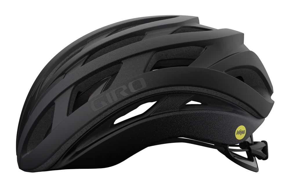 Giro Helios Spherical Road Helmet - Matt Black Fade