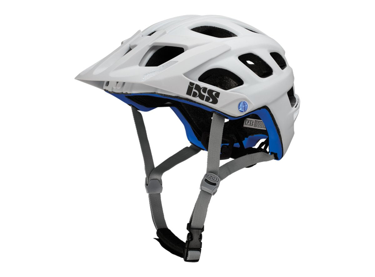 iXS Trail Evo MTB Helmet - Electric Plus E-Bike Edition - White White Small/Medium 