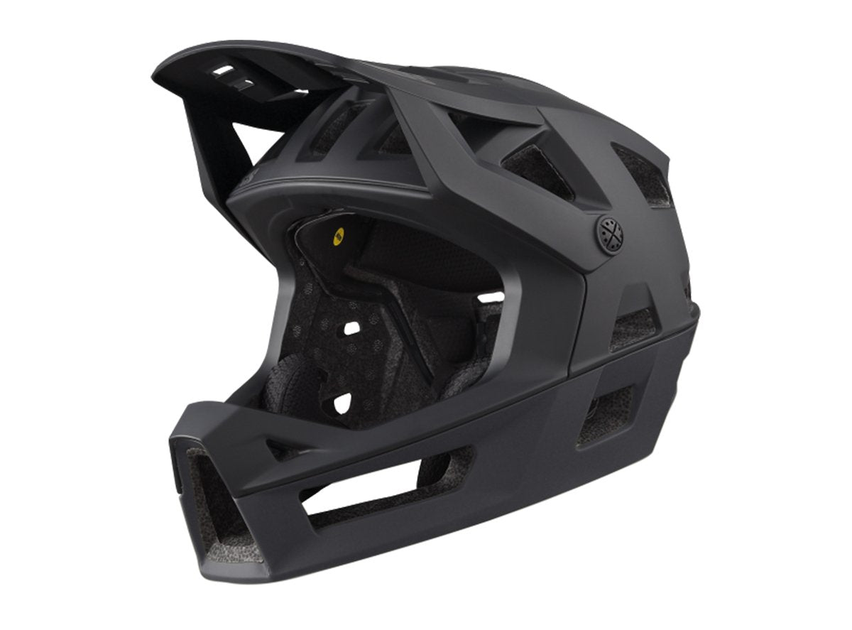 iXS Trigger MIPS Full Face Helmet - Black Black Small/Medium 