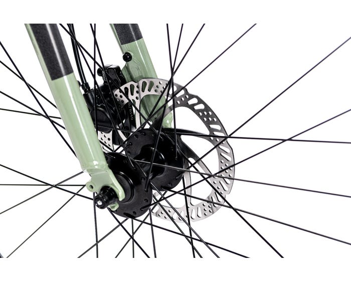 Norco Indie 3 27.5 City Bike - Green-Black