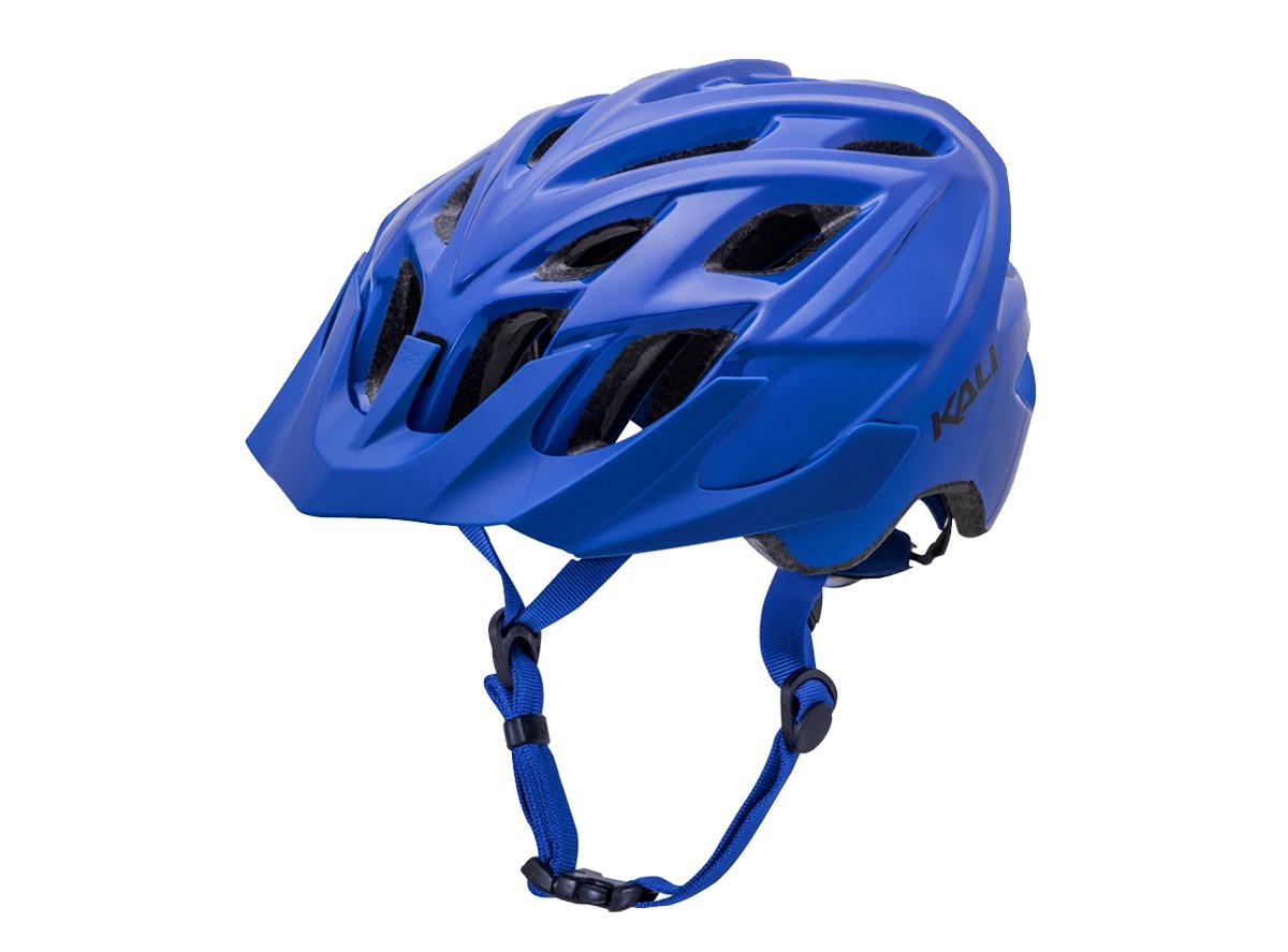 Kali Protectives Chakra Solo MTB Helmet - Solid Blue Solid Blue Large/X-Large 