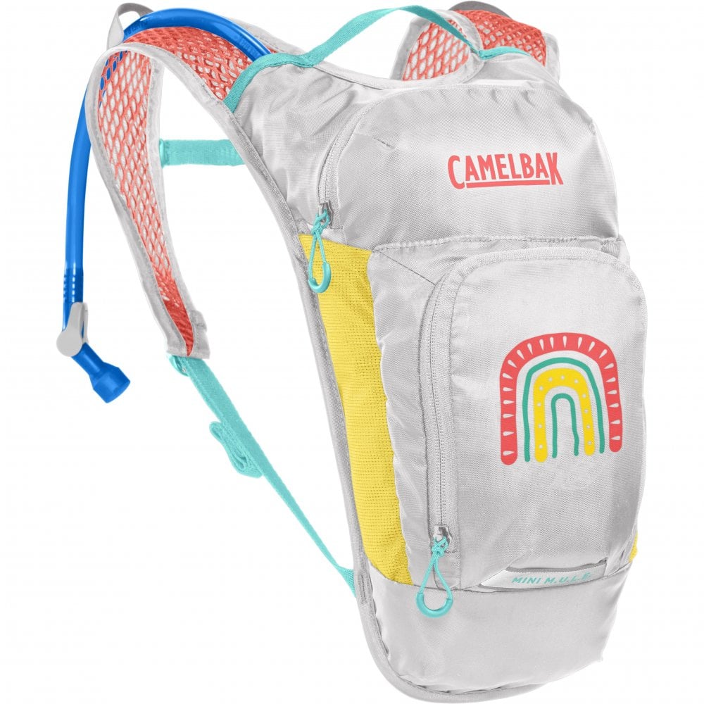 Camelbak Mini M.U.L.E. Hydration Pack - 50oz - Gray-Rainbow