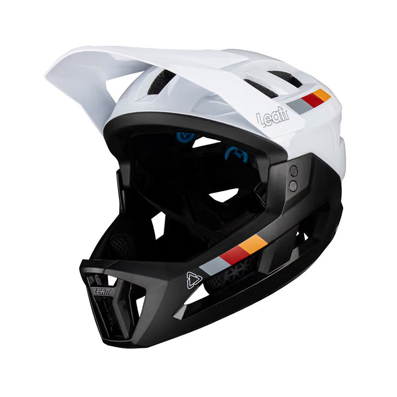 Leatt MTB Enduro 2.0 Full Face Helmet - White - 2025