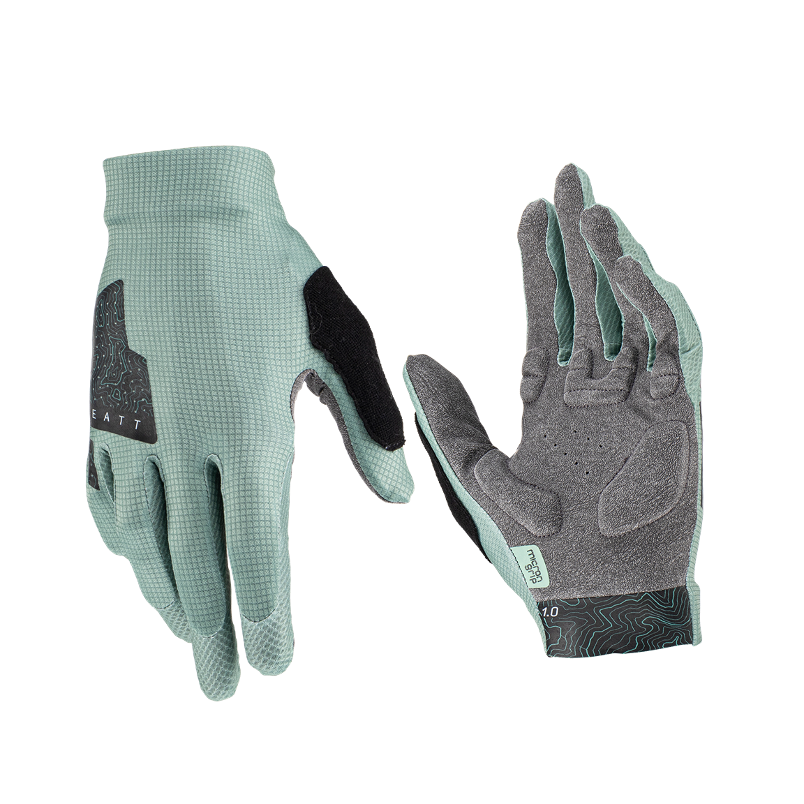 Leatt MTB 1.0 Padded Palm Glove - Pistachio - 2023