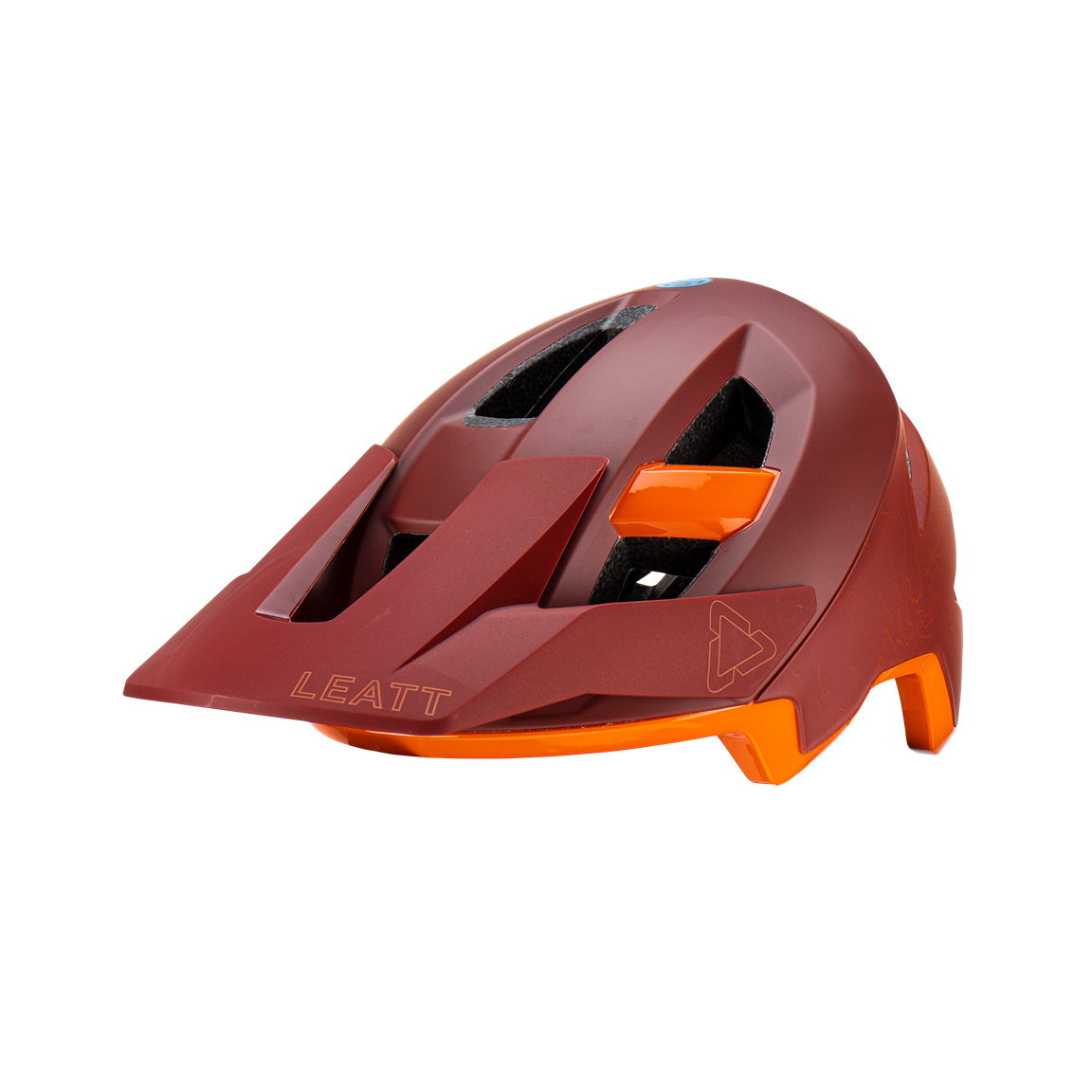 Leatt AllMtn 3.0 MTB Helmet - Lava - Prior Season