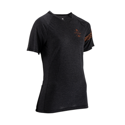 Leatt AllMtn 2.0 Short Sleeve MTB Jersey - Womens - Black - 2023