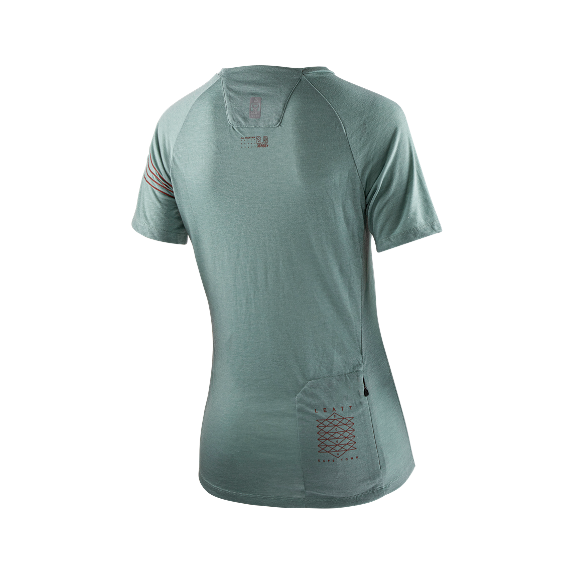 Leatt AllMtn 2.0 Short Sleeve MTB Jersey - Womens - Pistachio - 2023