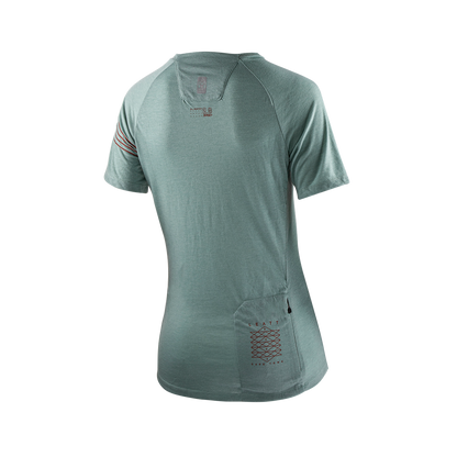 Leatt AllMtn 2.0 Short Sleeve MTB Jersey - Womens - Pistachio - 2023