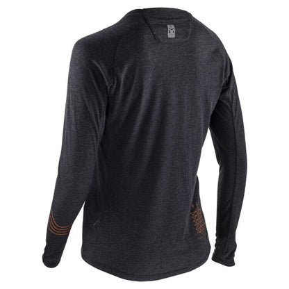 Leatt AllMtn 3.0 Long Sleeve MTB Jersey - Womens - Black - 2023