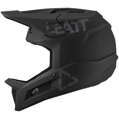 Leatt MTB 1.0 DH Full Face Helmet -  Black - Prior Season