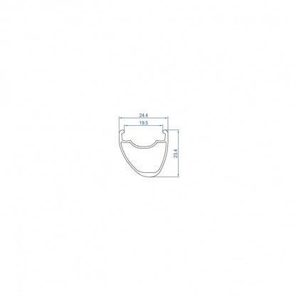 Ritchey Zeta Comp 700c Disc Road Wheelset - Black