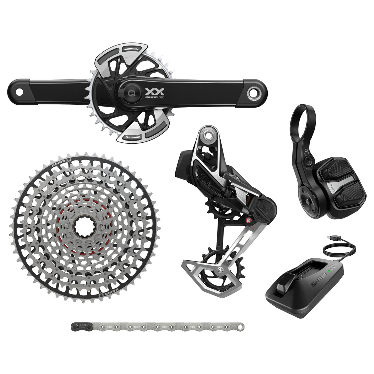 SRAM XX Eagle AXS 12 Spd Powermeter MTB Groupset
