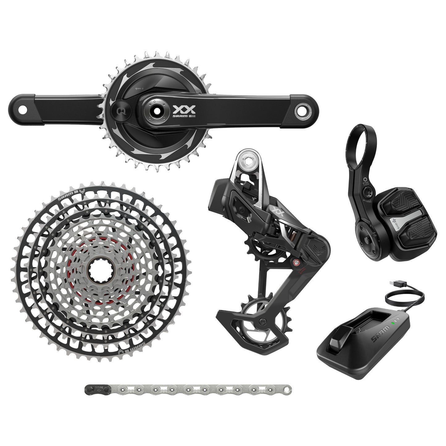 SRAM XXSL Eagle AXS 12 Spd Powermeter MTB Groupset