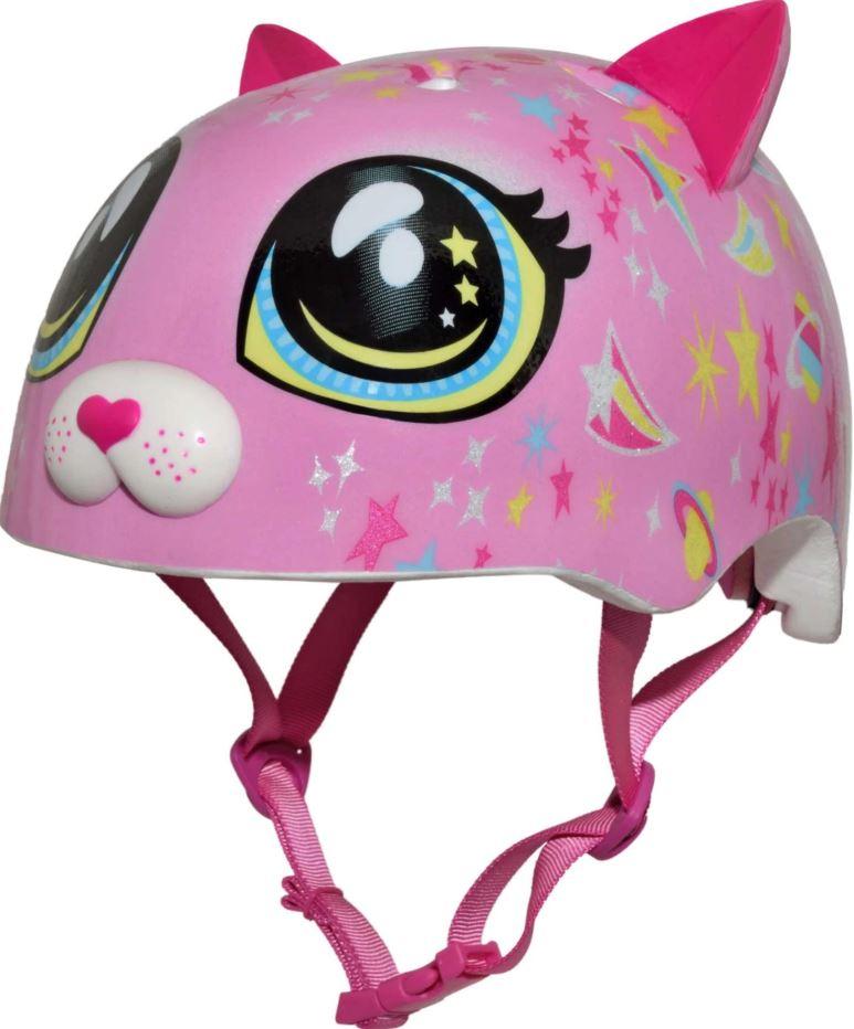 C.Preme Raskullz Helmet w/Fit System - Toddler - 3 Plus - Astro Cat-Pink Astro Cat - Pink One Size 