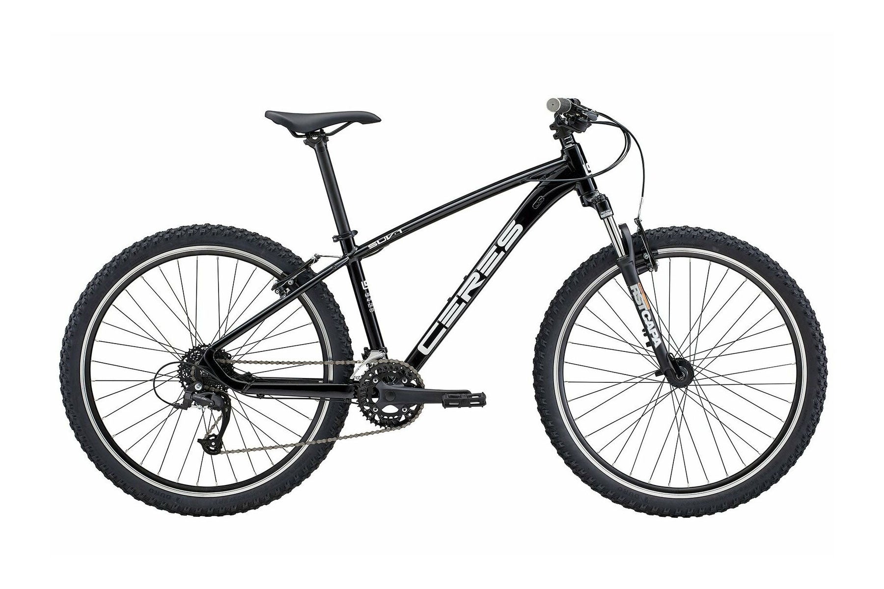 Ceres SUV1 27.5 16 Speed MTB Hardtail Bike - V Brakes - Black Black Large 